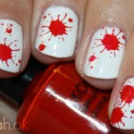 Konad m21 plade – “Dexter blood splatter”