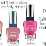 Vind 3 Sally Hansen Complete Salon Manicure lakker