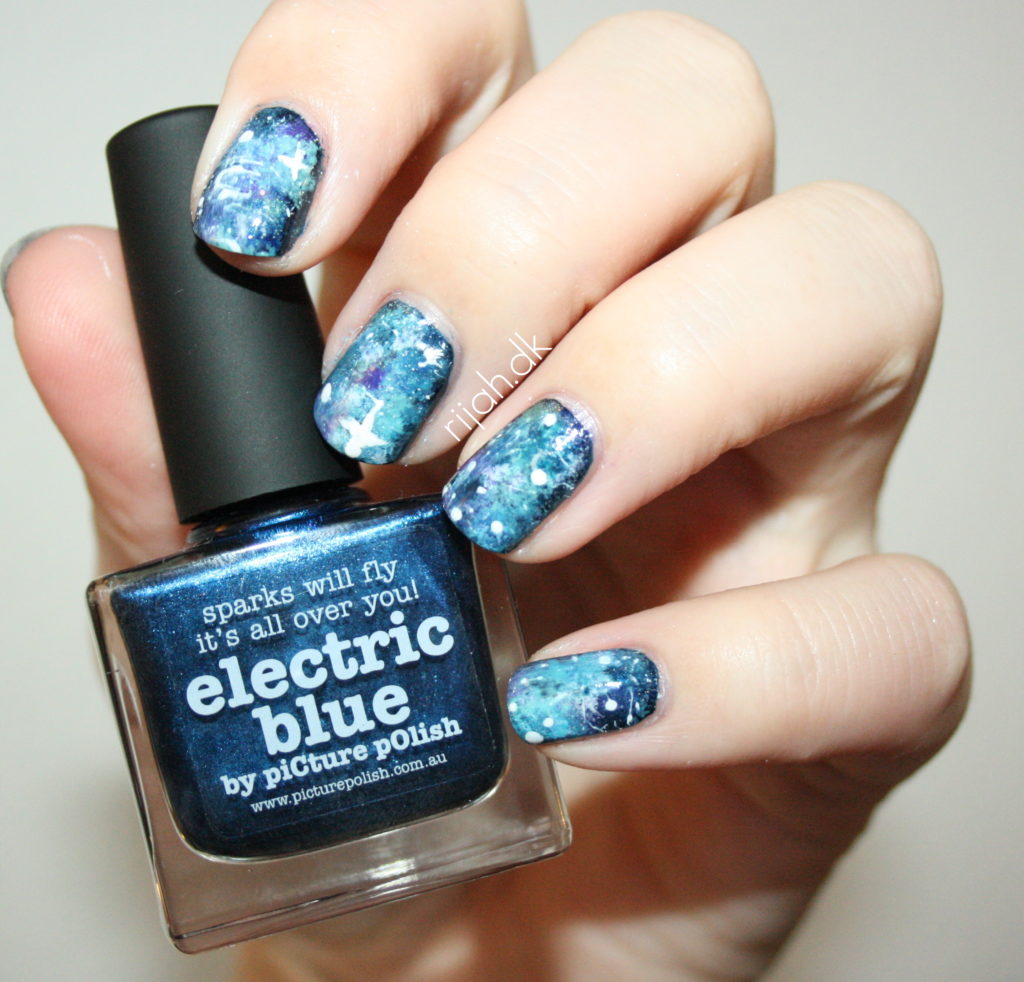 galaxy nailart