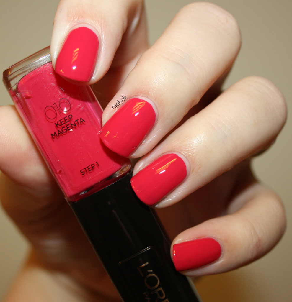 Loreal 010 Keep Magenta Loreal Infallible Nails