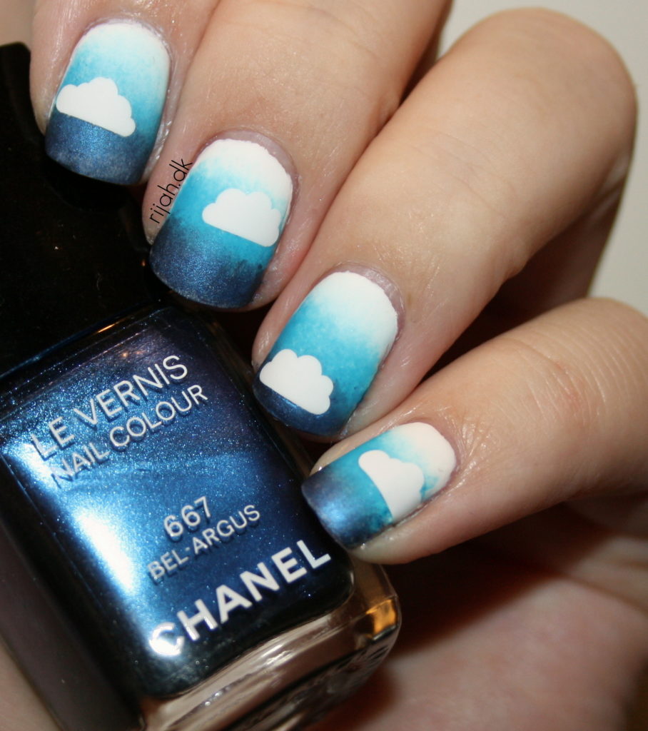 Cloud mani nail vinyls matte