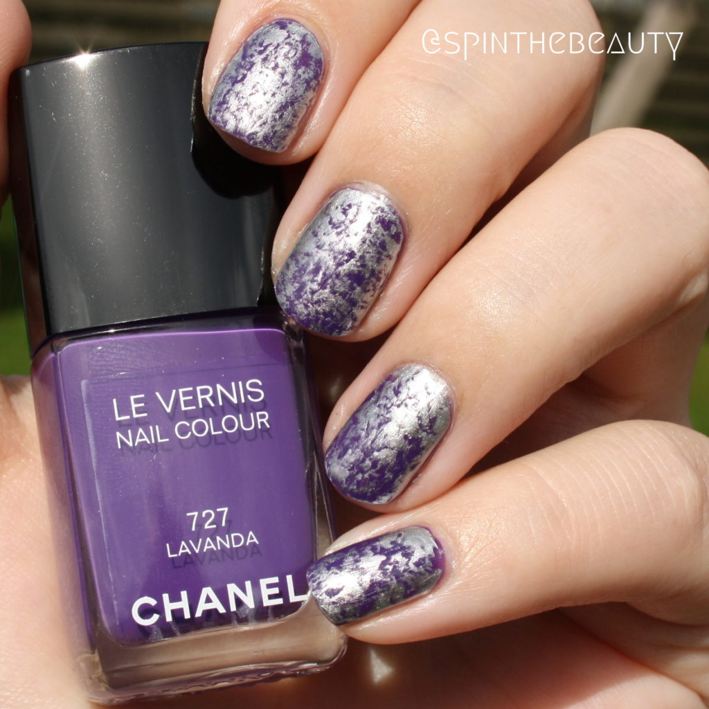 #WeekendOffNailArtChallenge – Saran Wrap
