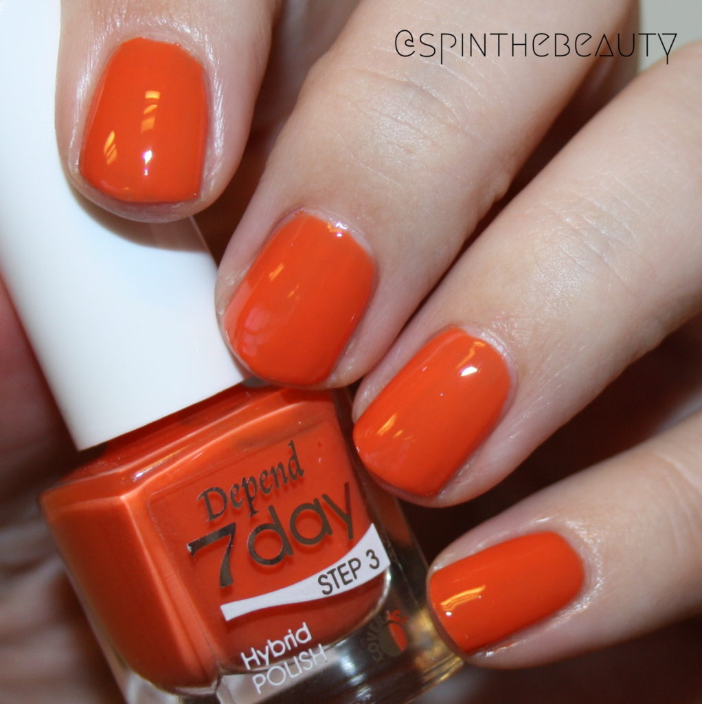 Depend 7077 Out n about Depend Spring 2016 7day & O2 swatches